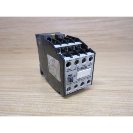 Siemens 3TH8244-0A Contractor 3TH82440A 110-120V - Used