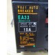 Fuji Electric EA33 Auto Circuit Breaker BB3AEA-015 Cracked Corner - Used