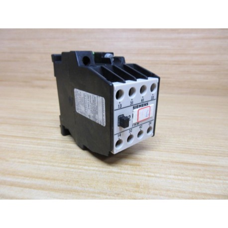 Siemens 3TH8017-0A Contactor 3TH80170A - Used