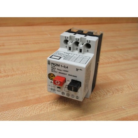 Klockner Moeller PKZM1-0,4 Motor Starter PKZM104 - Used