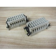 Harting 09330162601 03 16 Position Male Insert (Pack of 2) - Used