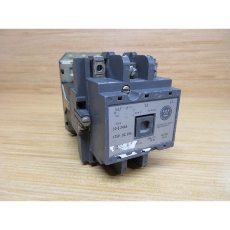 Westinghouse 50-E-2468 Motor Starter Contactor 50R2468 - Used