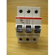 ABB S273 K63A 63A Circuit Breaker S273K63A Cracked 3 Pole - Used