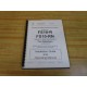 FSC 1526-002 Installation Guide & Operating Manual 1526002 - New No Box