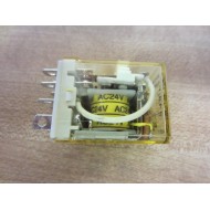 Idec RH2B-ULC Relay AC24V 24VAC - Used
