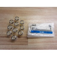SMC ZP16CS Vacuum Pad ZP4A85 (Pack of 10)