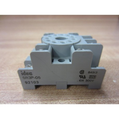 IDEC SR3P-05 Relay Socket SR3P05 Grey (Pack of 6) - New No Box