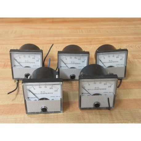 Triplett 120-G Panel Meter 120G (Pack of 5) - Used