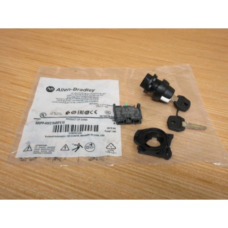 Allen Bradley 800FP-KM2104RPX10 Selector Switch 800FPKM2104RPX10