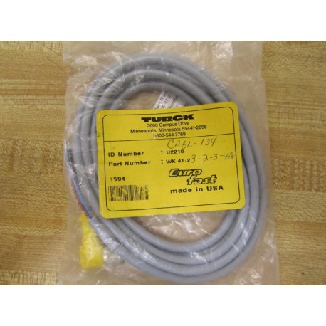 Turck WK 4T-2 Euro Fast Cord Set U2210