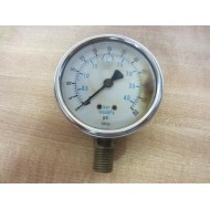 ENFM 0-60 psi Liquid Filled Gauge 0-4.0 bar - Used