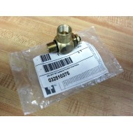 Parker 032510375 Right Angle Flow Control Valve