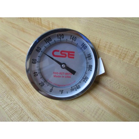 Chicago Stainless Equipment 85344058 CSE Thermometer - New No Box