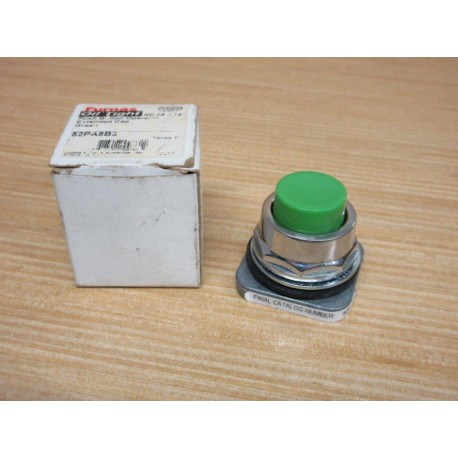 Furnas Siemens 52PA8B3 Green Pushbutton Base Ser. F, 52PA8B3J