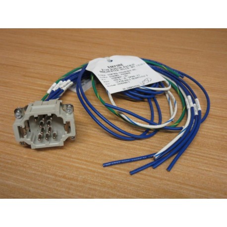 Control Technique HEE10-1R-SPM4-E2 Harting Male Receptacle WO Hood - New No Box