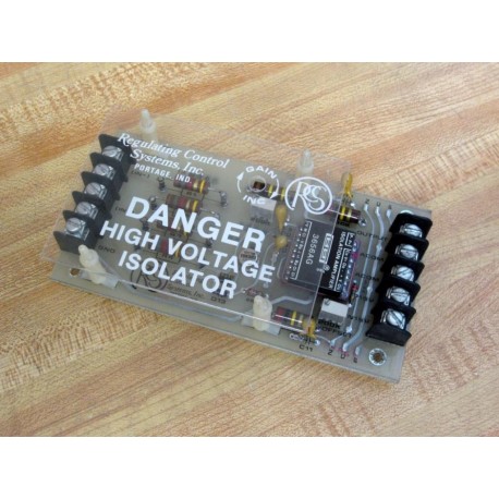 Regulating Control Systems FR3-140 High Voltage Isolator Board wShield FR3140 - Used