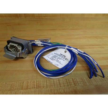 Control Technique HEE10-1R-SPM4-E2 Harting Male Receptacle - New No Box