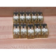 IDEC RH2B-U Relay RH2BU DC24V 24V DC (Pack of 10) - New No Box