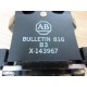 Allen Bradley X-143967 Overload Relay 816-B3 - New No Box