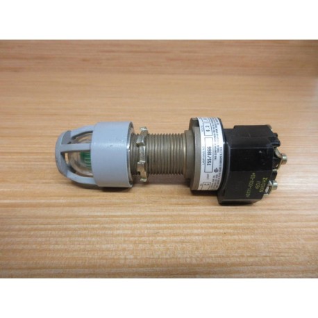 Allen Bradley 800H-PP46G Pilot Light 800H-PP46 Green - Used
