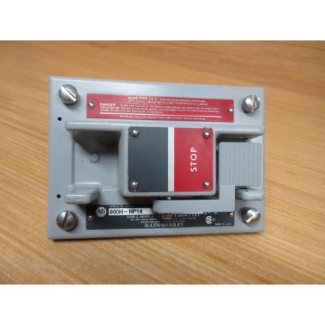 Allen Bradley 800H-1HJ7 Station 800H-1HZX7 800H-NP14 Cover Only - New No Box