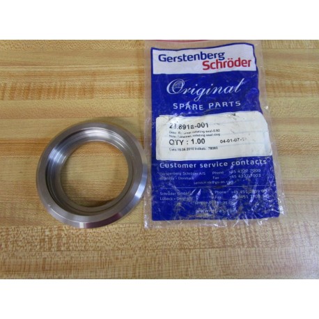 Gerstenberg Schroder 23.891a-001 Retainer Rotating Seal Ring 23891a001