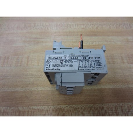 Allen Bradley 193-EA2DB Relay Overload 193EA2DB Series B - Used