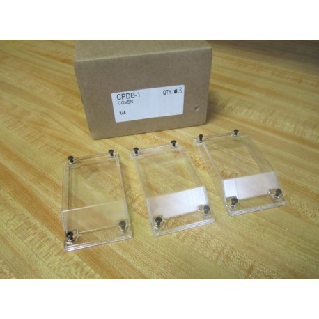 Buss CPDB-1 Bussmann Clear Cover CPDB1 (Pack of 3)