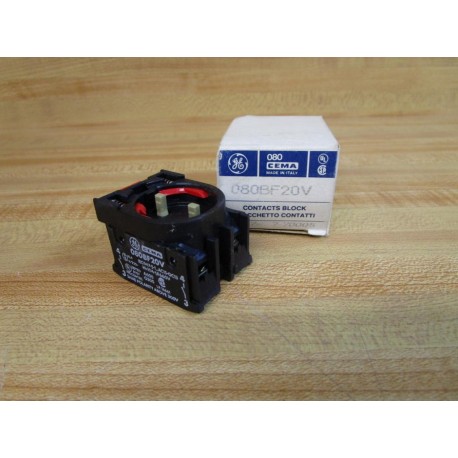 General Electric 080BF-20V GE Contact Block 080BF20V