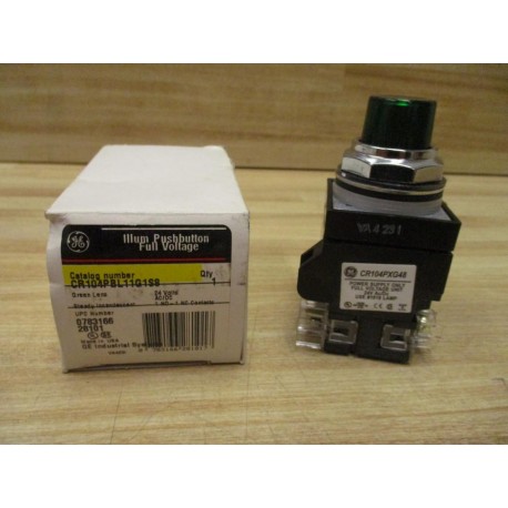 General Electric CR104PBL11G1S8 Push Button CR104PXG48