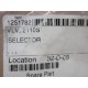 Conant 2110S Selector Valve - New No Box