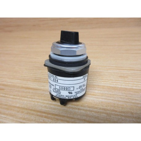 Allen Bradley 800T-U24 Potentiometer 800TU24 Ser. P, 5000 Ohms - New No Box