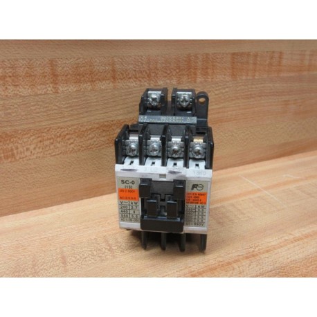 Fuji Electric SC-0 SC-O Contactor 4NC0F0 Coil 200V - Used