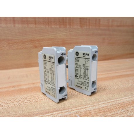 General Electric BCLF10 Contact Block (Pack of 2) - Used