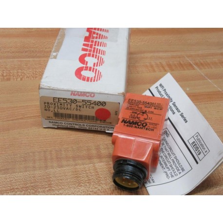 Namco EE530-55400 Inductive Proximity Sensor EE53055400 Orange