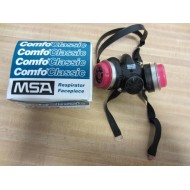 Msa 808072 Comfo Classic Respirator Facepiece Small Black