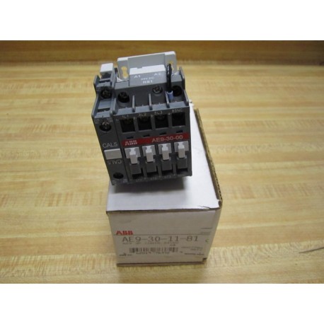 ABB AE9-30-11-81 Contactor 24VDC AE9301181