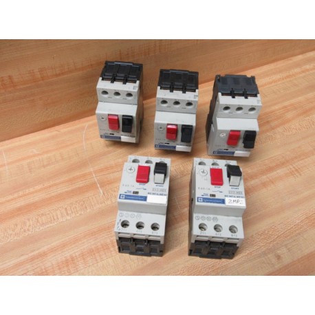 Telemecanique GV2-M05 Motor Circuit Breaker GV2M05 021084 (Pack of 5) - Used