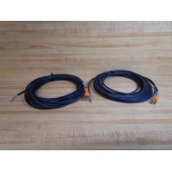 IFM Efector ADOGH040MSS0010H04 Cordset EVC003 (Pack of 2) - New No Box