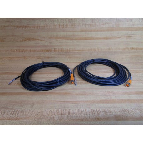 IFM Efector ADOGH040MSS0010H04 Cordset EVC003 (Pack of 2) - New No Box