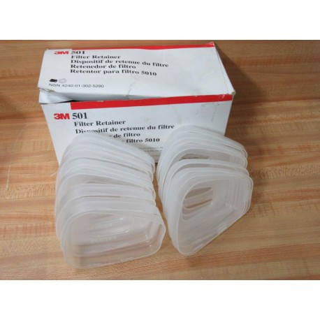 3M 501 Filter Retainer (Pack of 18)