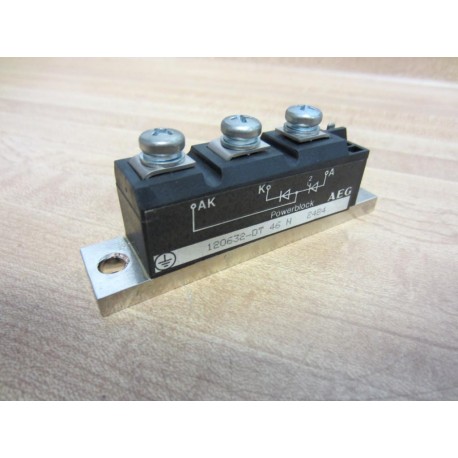 AEG 120632-DT 46 N Eupec Power Block 120632DT46N - Used