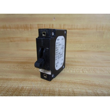 Airpax LEL1-1-61-1.00-01 1A Circuit Breaker LEL116110001 - Used