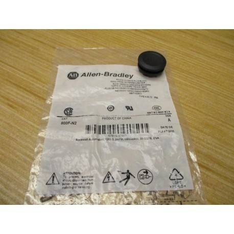 Allen Bradley 800F-N2 Push Button Plug 800FN2