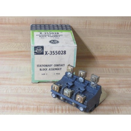 Allen Bradley X-355028 Contact Block Assembly X355028