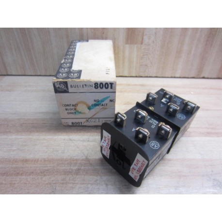 Allen Bradley 800T-XC21 Contact Block 800TXC21 Series A