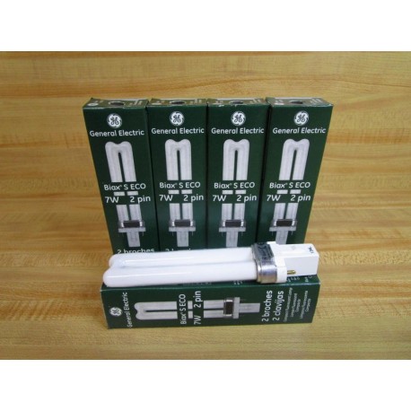 General Electric F7BX827ECO GE 7W Fluorescent Lamp Biax S ECO (Pack of 5)