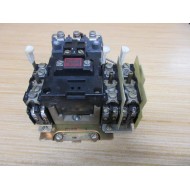 Allen Bradley 709-BOD Starter 709-B0D Ser. L W 3 Relays - Used