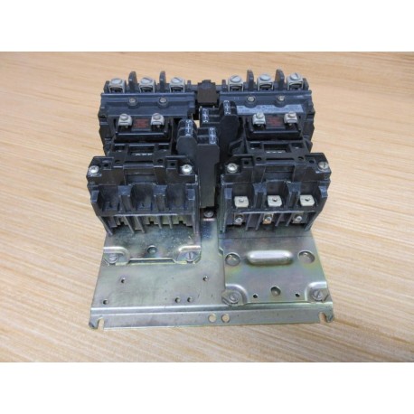 Allen Bradley 505-AOD Reversing Starter 505-A0D W (2) 595-AB,(2)40410-326-52 - Used
