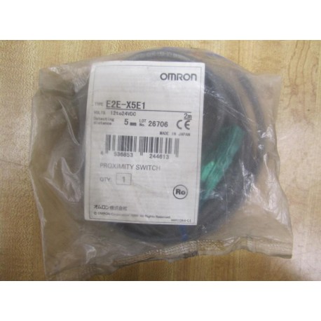 Omron E2E-X5E1 Proximity Switch E2EX5E1